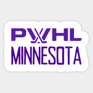 PWHL minnesota Sticker